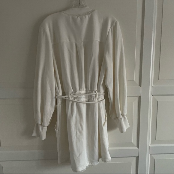 New! For Love And Lemons Ronnie off white dress with side pockets 22883 - Picture 3 of 12